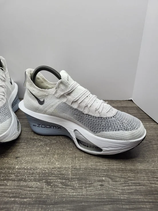 Nike Air Zoom Alphafly Next% 3 White Obsidian FD8315-102 Womens Size 9 Shoes New - Picture 3 of 8